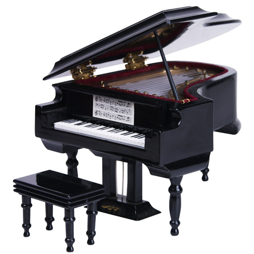 Piano music box