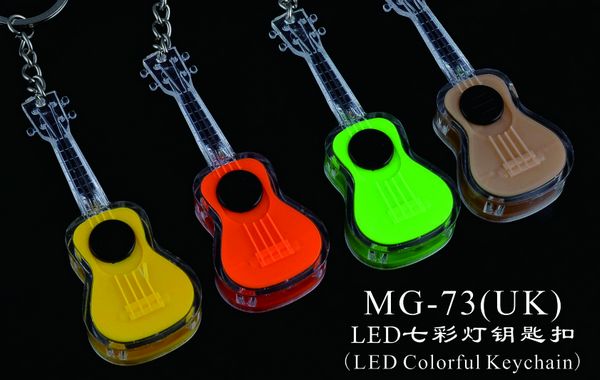 LED Colorful Keychain-Ukulele